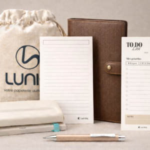 Pack Signature Luniq. : carnet en cuir et inserts
